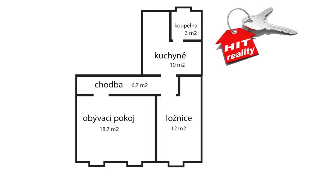 Prodej bytu 2+kk, 50 m2 v Plzni, Husovo náměstí